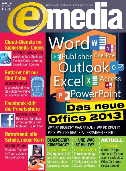 E-Media Computerzeitschrift – 08.02.2013