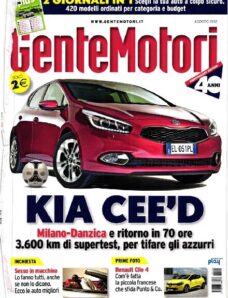 Gente Motori Plus – Agosto 2012