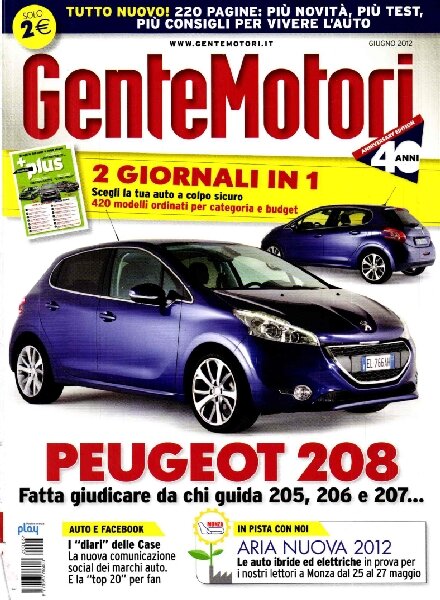 Gente Motori Plus – Giugno 2012