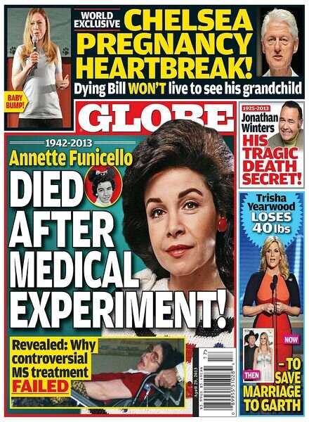Globe – 29 April 2013