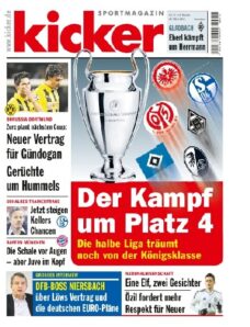 Kicker SporMagazin Germany – 28 Marz 2013
