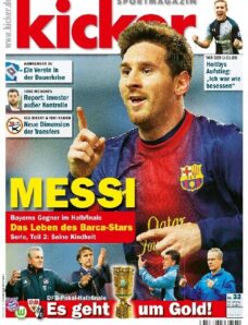 Kicker SpotMagazin Germany – 15 April 2013