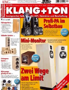 Klang + Ton Magazin – #4 2012