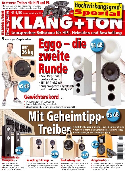 Klang + Ton Magazin – #5 2012