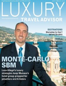 Luxury Travel Advisor — September 2012