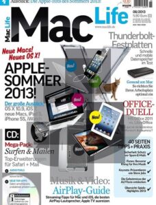 Mac Life Germany – Juni 2013