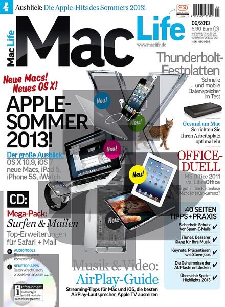 Mac Life Germany — Juni 2013