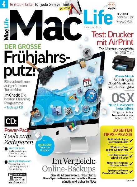 Mac Life Germany – Mai 2013