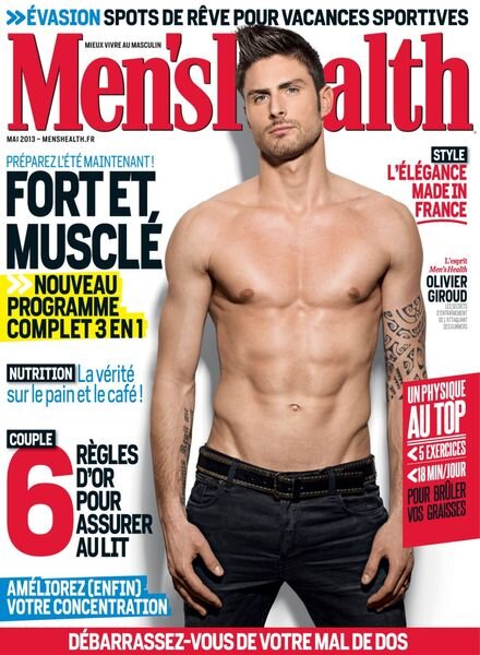 Men’s Health France – Mai 2013