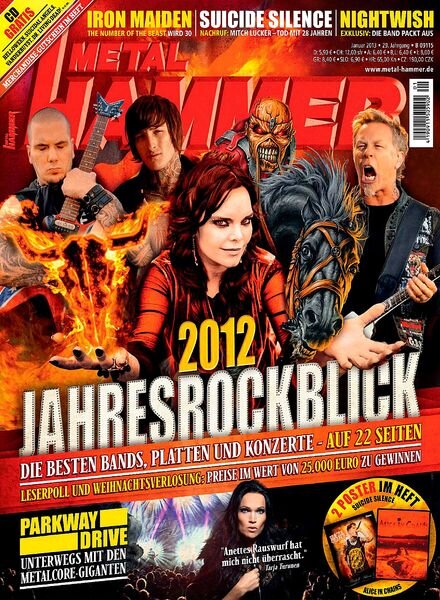 Metal Hammer Germany – January 2013