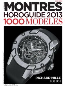 Montres Horoguide 2013 – 1000 Modeles