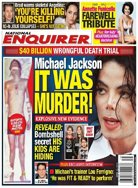 National Enquirer – 22 April 2013