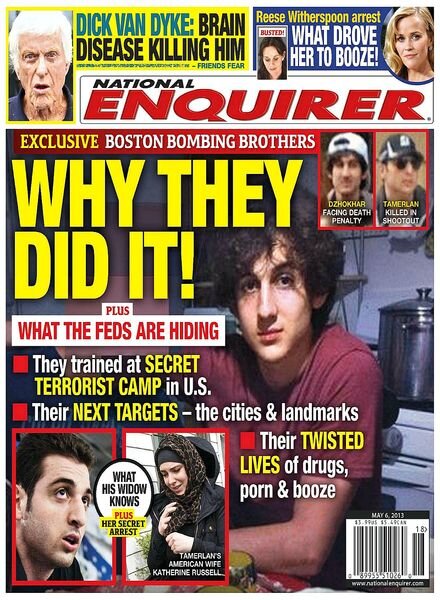 National Enquirer – 6 May 2013
