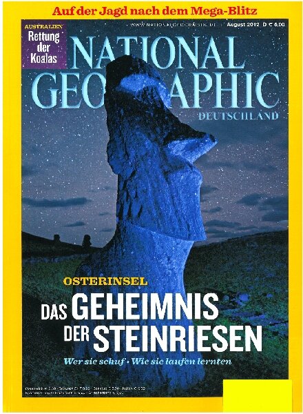 National Geographic Germany — August 2012