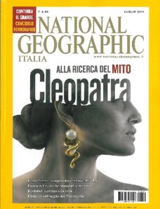 National Geographic Italia – Luglio 2011