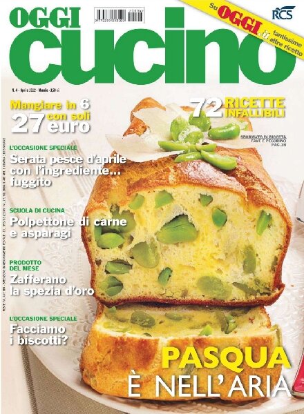 Oggi Cucino – Aprile 2012 (speciale Pasqua)