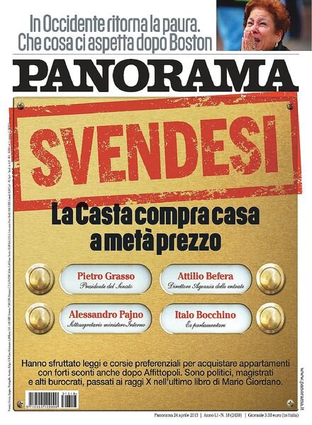 Panorama Italia — 24 Aprile 2013