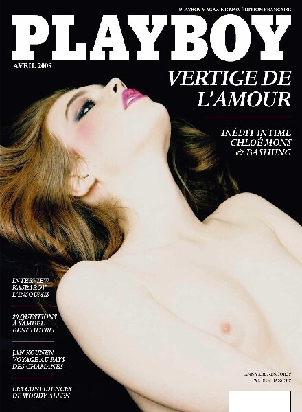 Playboy France – Avril 2008