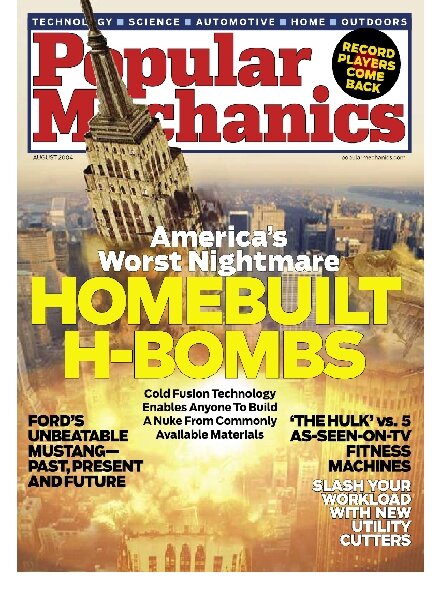 Popular Mechanics USA – August 2004