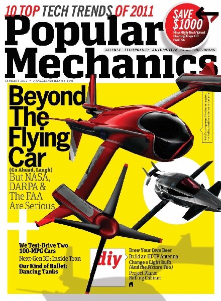 Popular Mechanics USA – January 2011