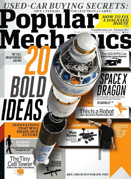 Popular Mechanics USA — November 2011