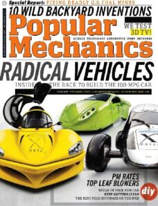 Popular Mechanics USA — September 2010