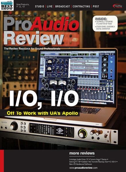 ProAudio Review – April 2013
