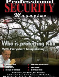 Professional Security Magazine — April 2013