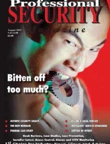 Professional Security Magazine – August 2012