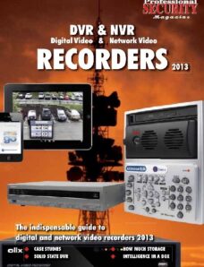 Professional Security Magazine DVR & NVR — March 2013