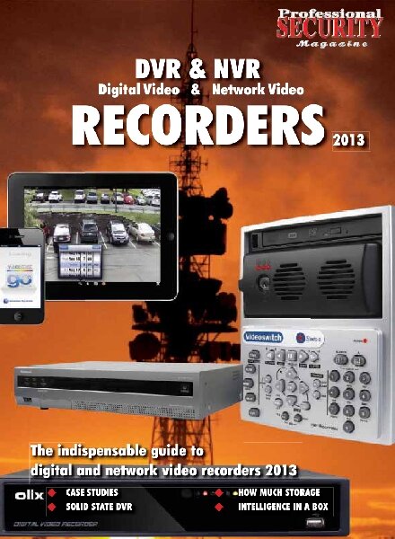 Professional Security Magazine DVR & NVR – March 2013