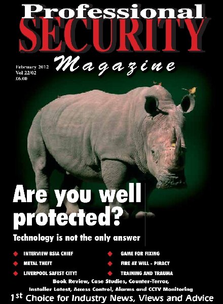 Professional Security Magazine — February 2012