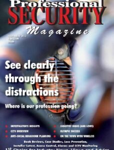 Professional Security Magazine – September 2012