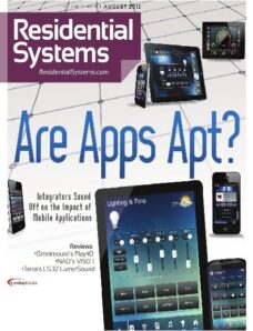 Residential Systems — August 2012