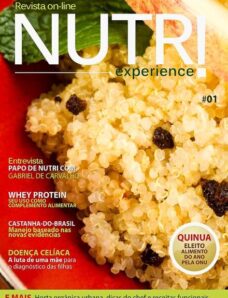 Revista Nutri Experience 1 – Abril 2013