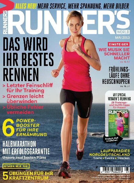 Runner’s World Germany — Mai 2013
