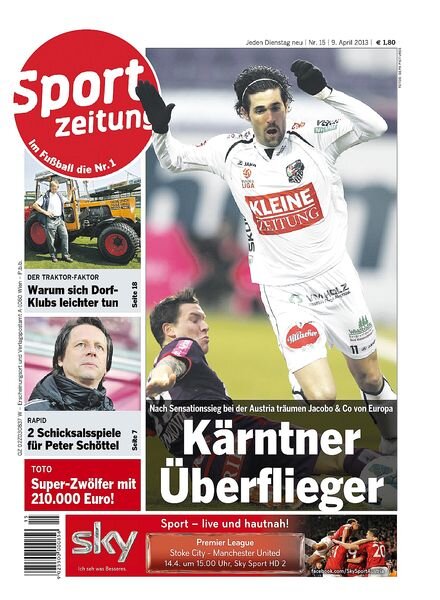 Sportzeitung – 9 April 2013