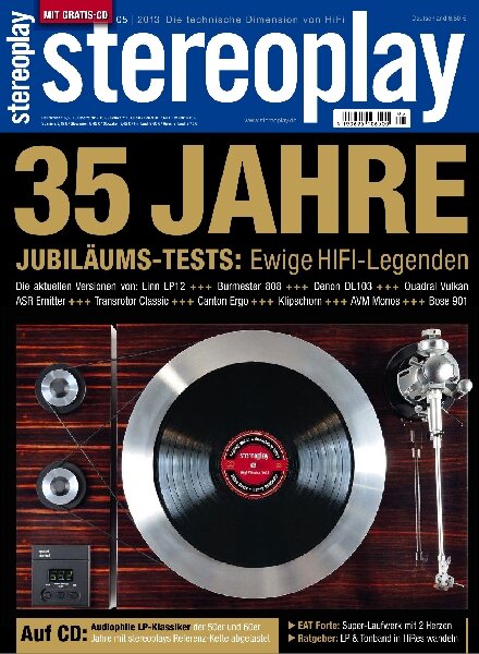 Stereoplay Germany — Mai 2013