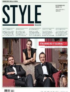 Style Magazine International – Dicembre 2012