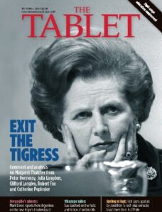 The Tablet — 13 April 2013