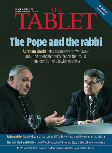 The Tablet – 20 April 2013