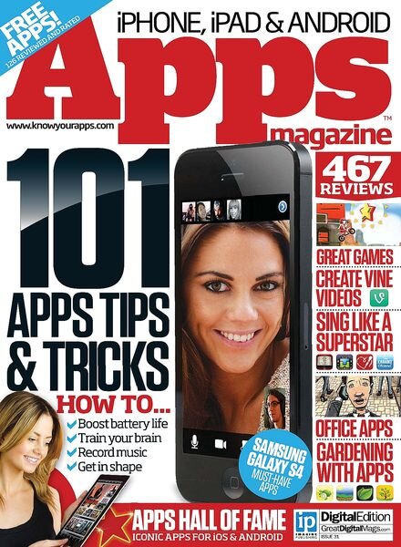 Apps Magazine UK Issue 31, 2013