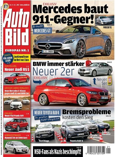 Auto Bild Germany – 24 Mai 2013