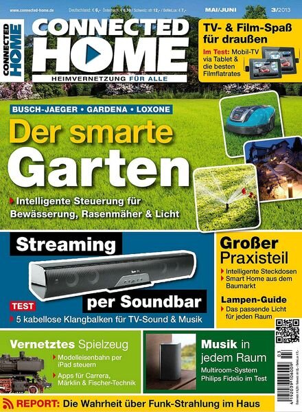 Connected Home Germany — Mai-Juni 2013
