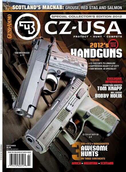 CZ-USA, Protect, Hunt, Compete — Special Collector’s Edition 2012