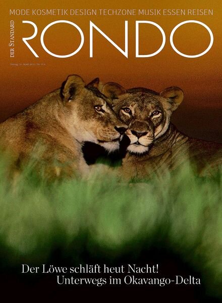 Der Standard RONDO – Freitag, 19 April 2013