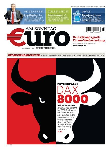 Euro am Sonntag – 19 Januar 2013