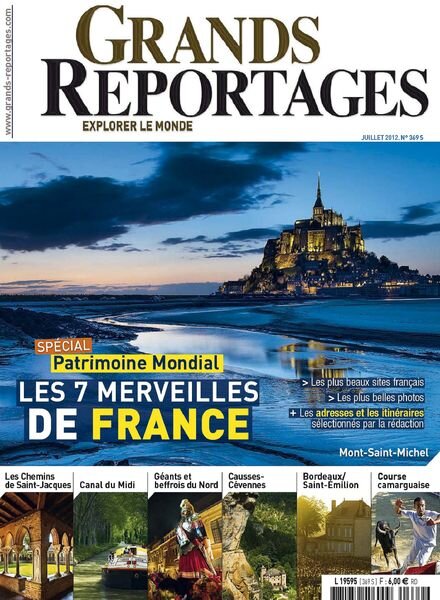 Grands Reportages 369 – Juillet 2012