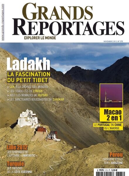 Grands Reportages 375 – Novembre 2012