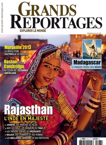 Grands Reportages 378 – Fevrier 2013